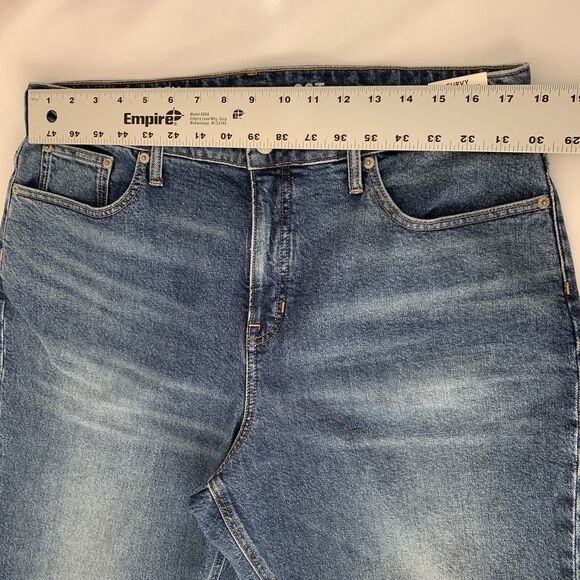 NWT J Crew Jeans Women 32 Tall Curvy Classic Straight Denim High Rise Preppy Mom - Picture 7 of 10